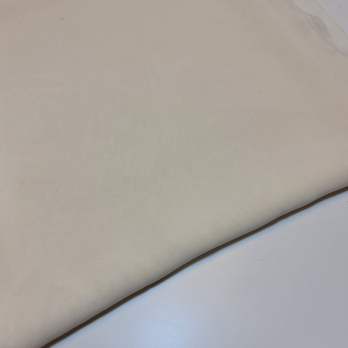 Sheer Poly Crepe Chiffon Fabric – Semi-Transparent, Lightweight 44" Wide for Dress, Draping & Craft