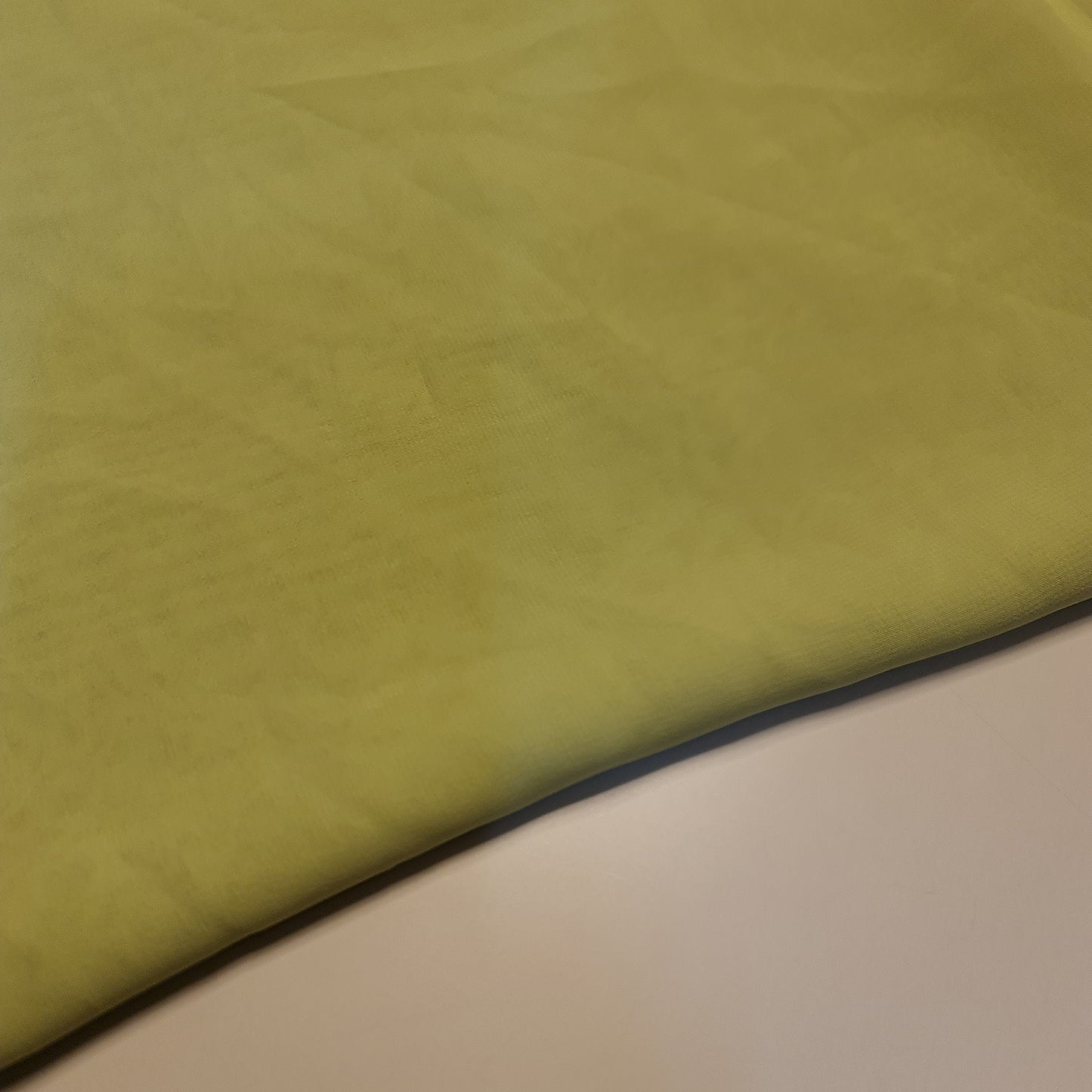 Sheer Poly Crepe Chiffon Fabric – Semi-Transparent, Lightweight 44" Wide for Dress, Draping & Craft
