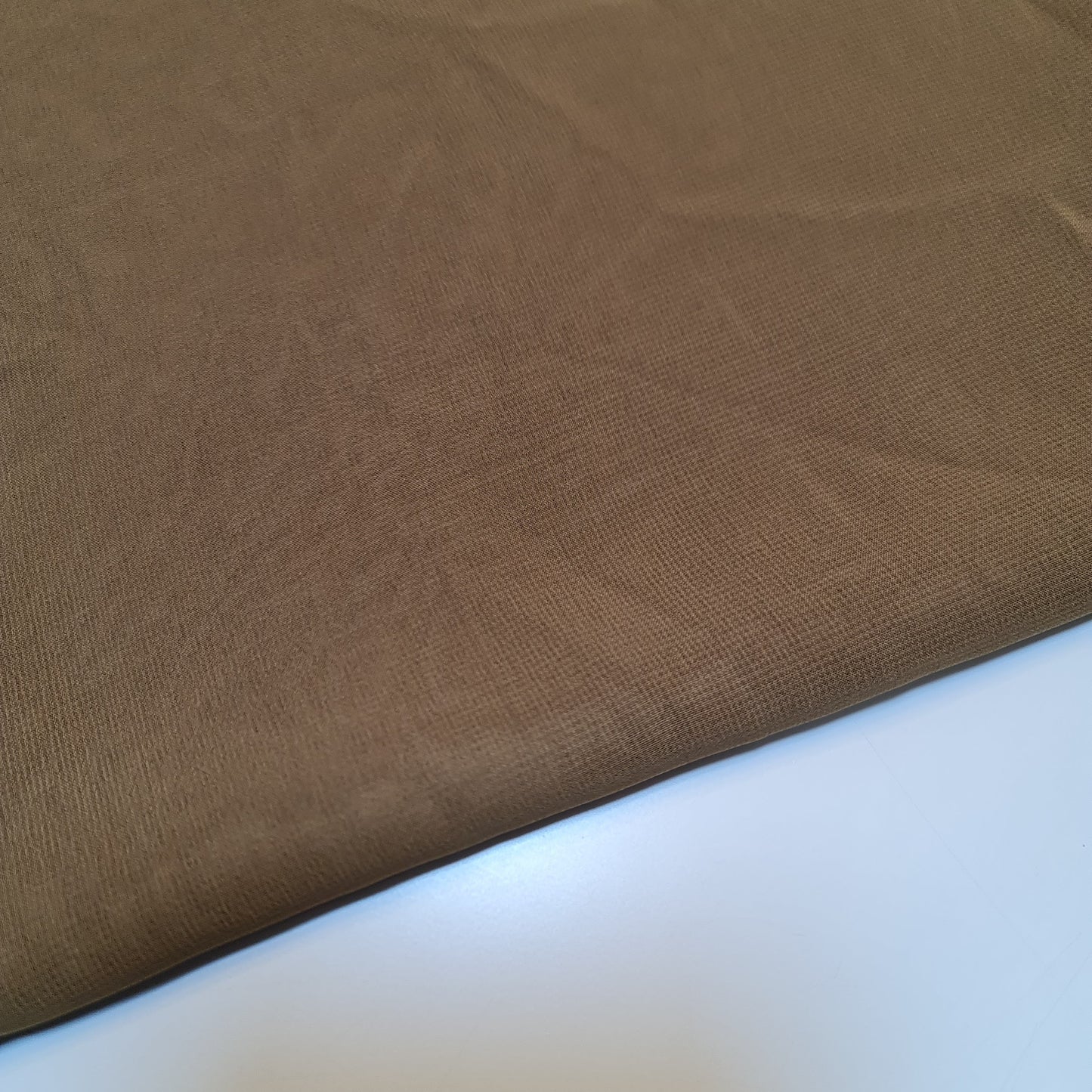 Sheer Poly Crepe Chiffon Fabric – Semi-Transparent, Lightweight 44" Wide for Dress, Draping & Craft