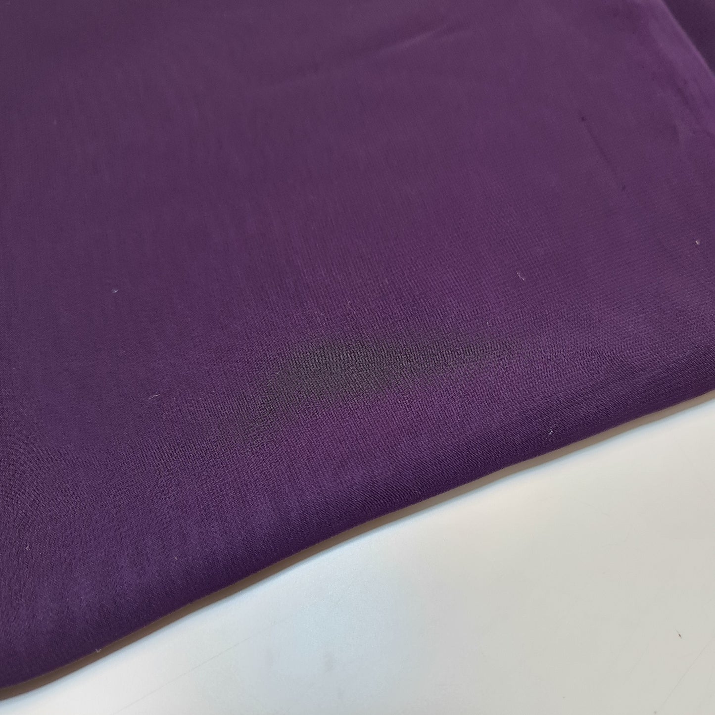 Sheer Poly Crepe Chiffon Fabric – Semi-Transparent, Lightweight 44" Wide for Dress, Draping & Craft