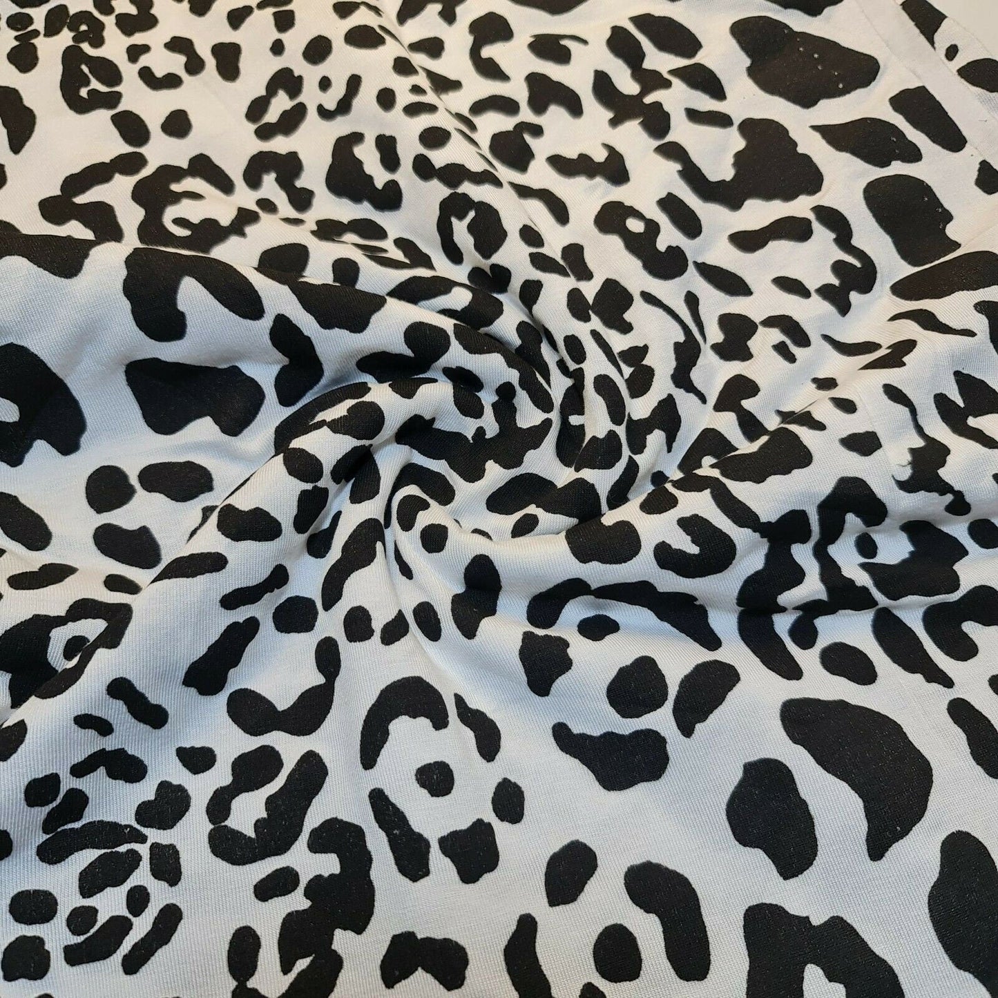 Cotton & Viscose Jersey Stretch Knit Fabric for Baby Grow, Dresses & T-Shirt Sewing