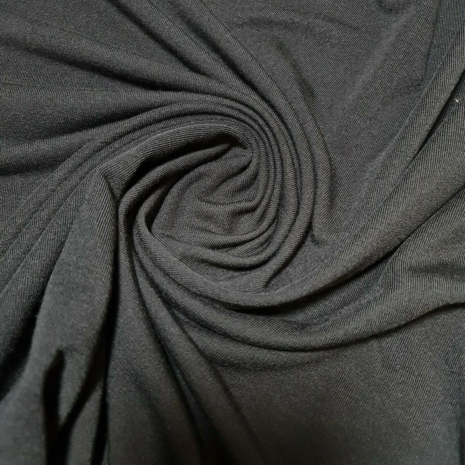 Solid Plain French Terry Loopback Jersey Fabric – 58