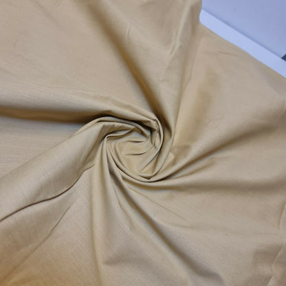Plain 100% Cotton (Cambric) Fabric – 44" Wide Quilting, Dressmaking & Craft Material by the Metre