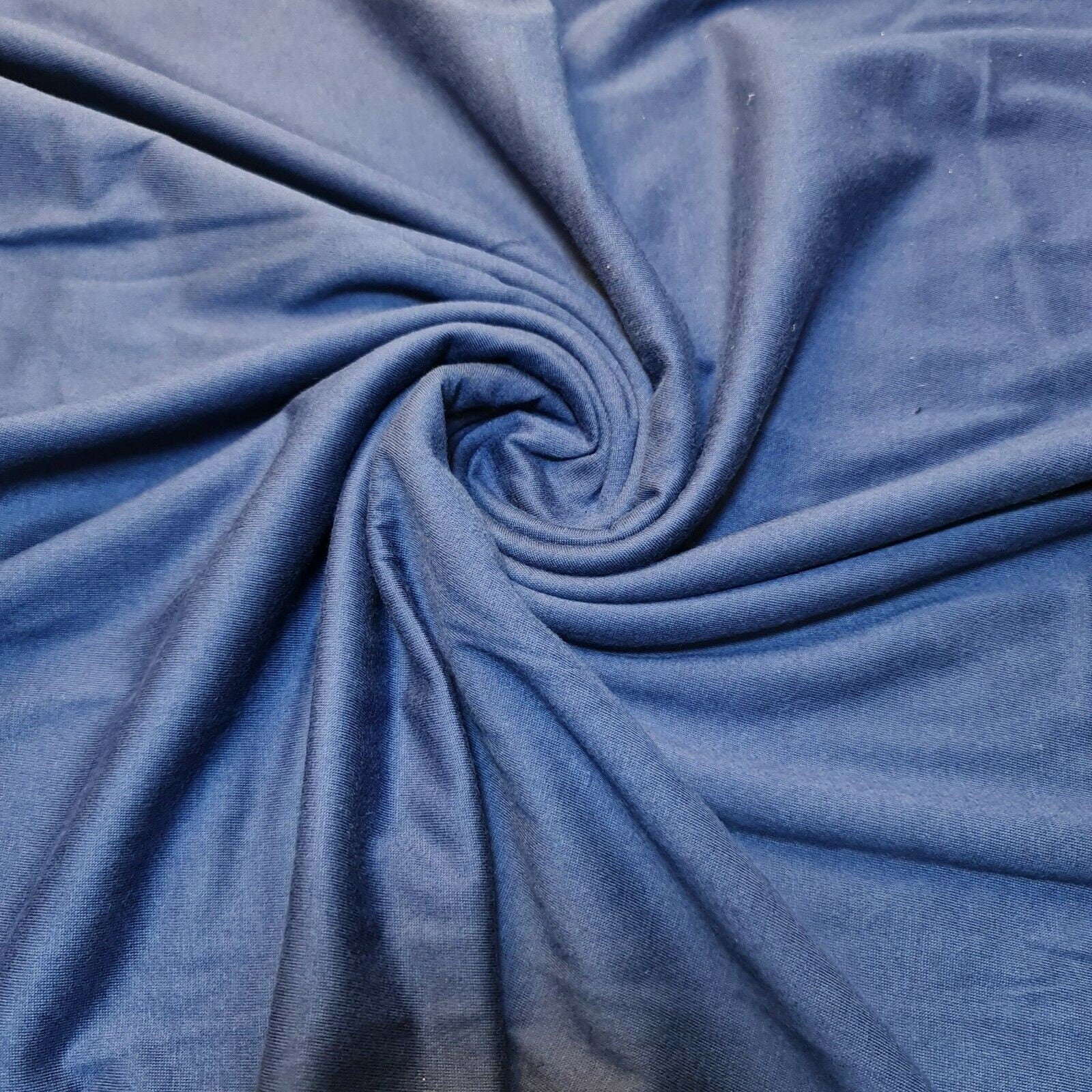 Cotton & Viscose Jersey Stretch Knit Fabric for Baby Grow, Dresses & T-Shirt Sewing