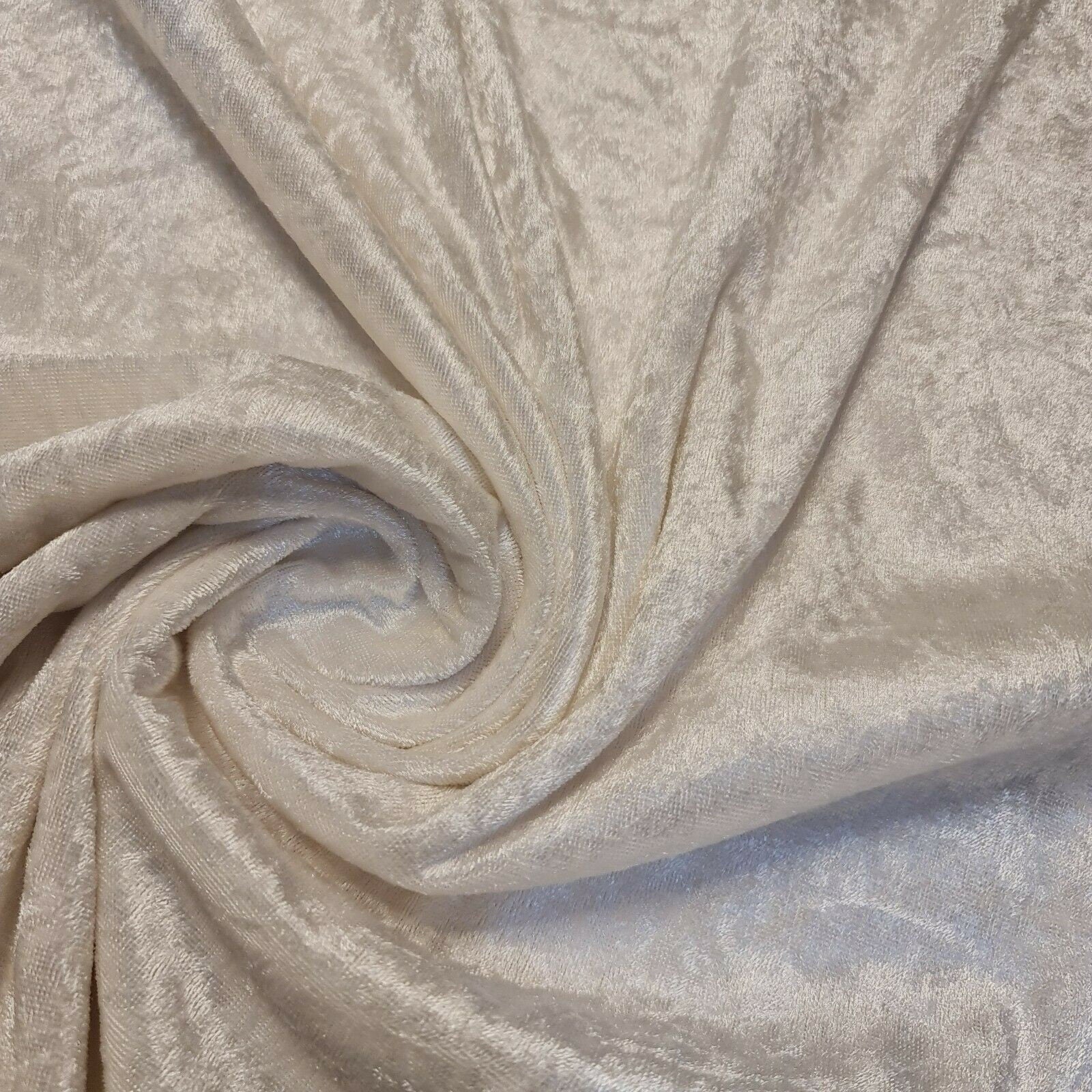 Crushed Velvet Stretch Velour Fabric – 58