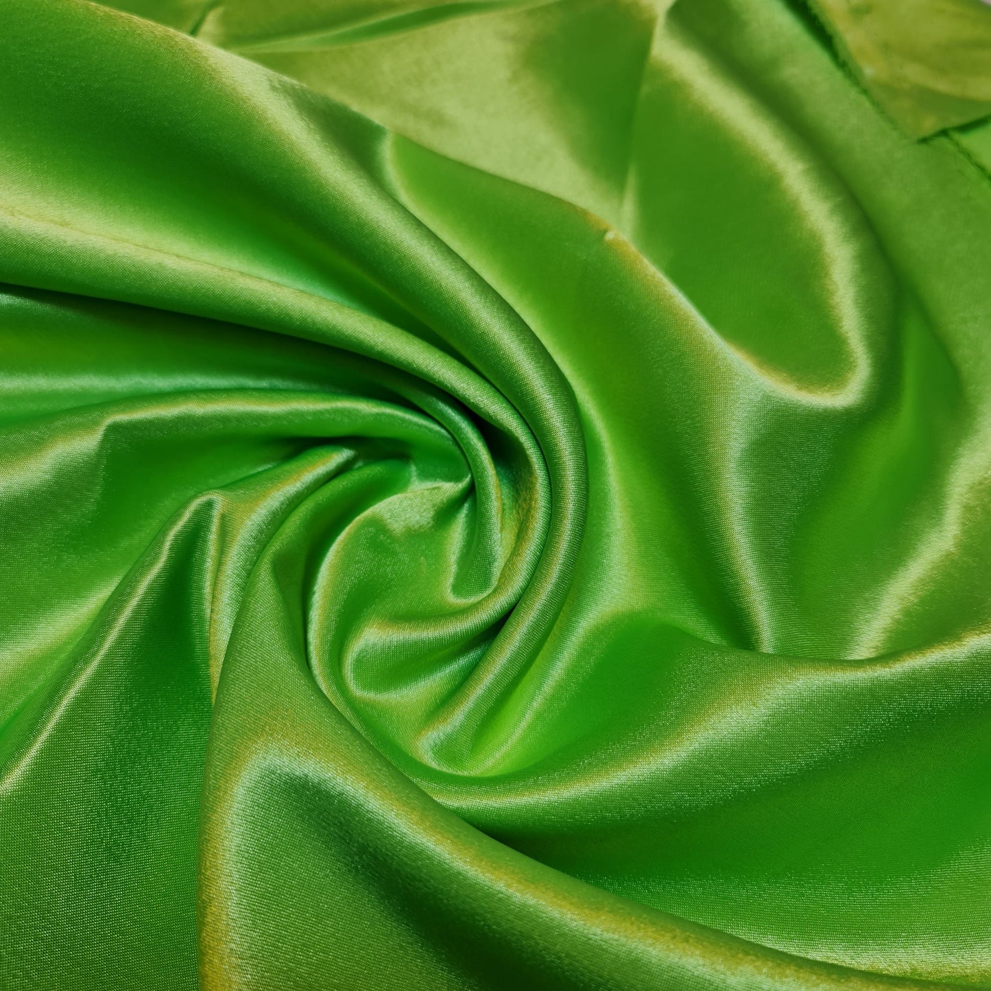 Plain Silky Satin Crepe Back Fabric – 58” Wide | 50+ Colours | Dressmaking, Wedding, Craft Material