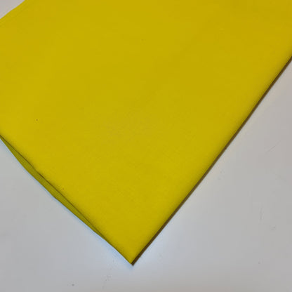 100% Cotton Voile / Rubia Cambric Mercerised Fabric – 90 cm Wide Plain Material for Dressmaking, Lining & Crafts