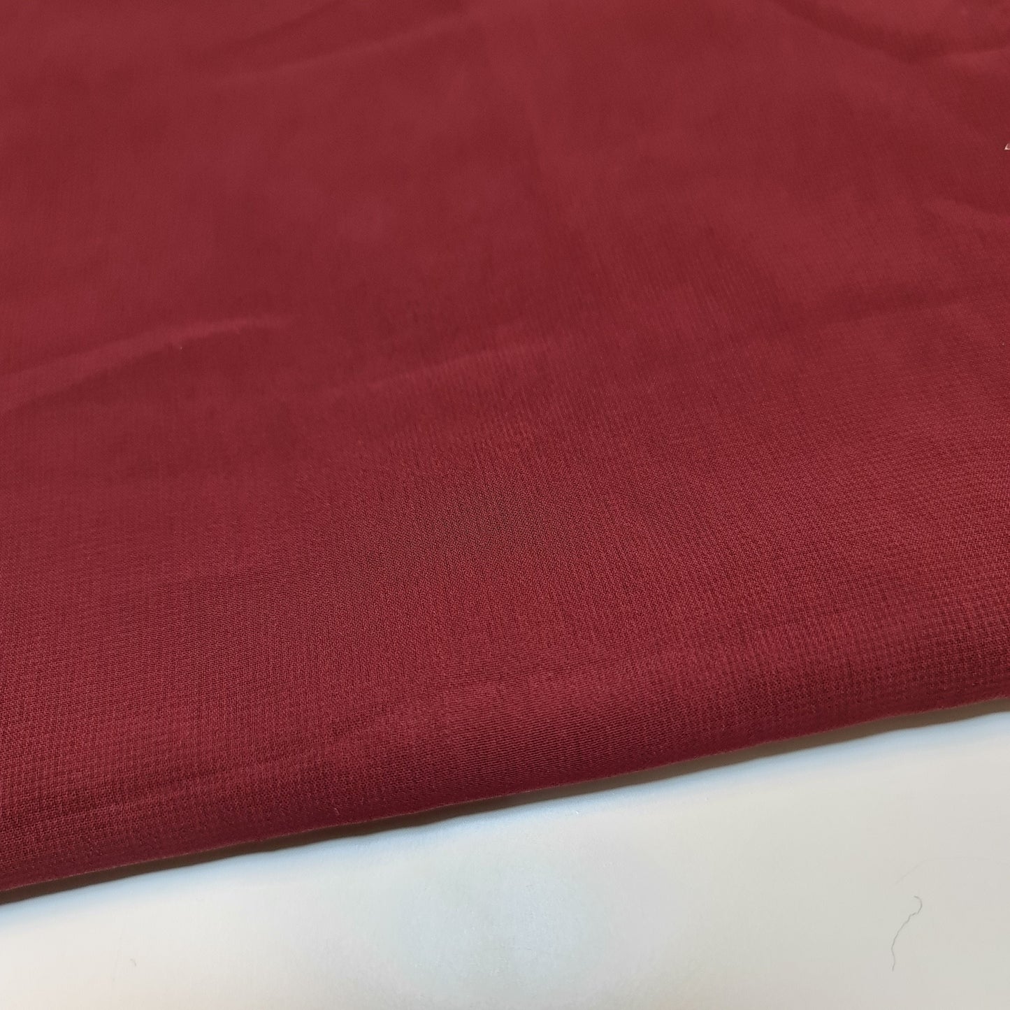 Sheer Poly Crepe Chiffon Fabric – Semi-Transparent, Lightweight 44" Wide for Dress, Draping & Craft