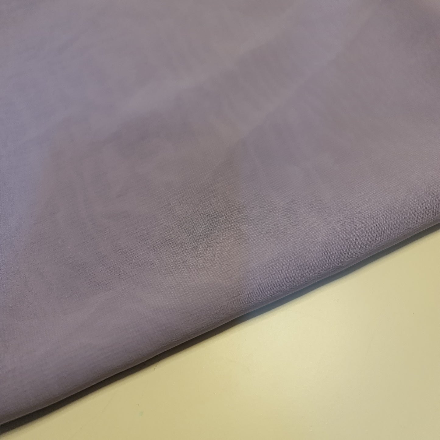 Sheer Poly Crepe Chiffon Fabric – Semi-Transparent, Lightweight 44" Wide for Dress, Draping & Craft