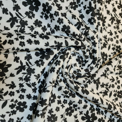 Floral, Polka, Animal & Paisley Printed Fabric – 58" Wide Georgette, Chiffon & Crepe Dress Material