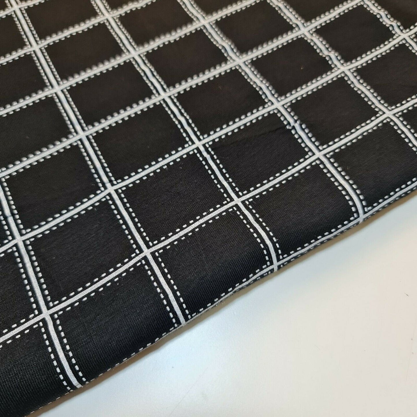 Cotton & Viscose Jersey Stretch Knit Fabric for Baby Grow, Dresses & T-Shirt Sewing