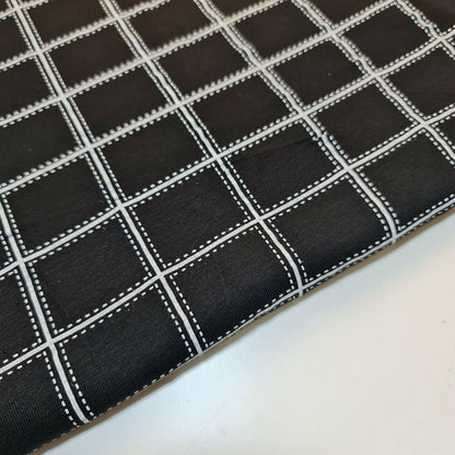 Cotton & Viscose Jersey Stretch Knit Fabric for Baby Grow, Dresses & T-Shirt Sewing
