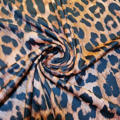 Printed ITY Jersey Fabric – 58" Wide Nylon Lycra 4-Way Stretch Spandex for Dresses & Swimwear