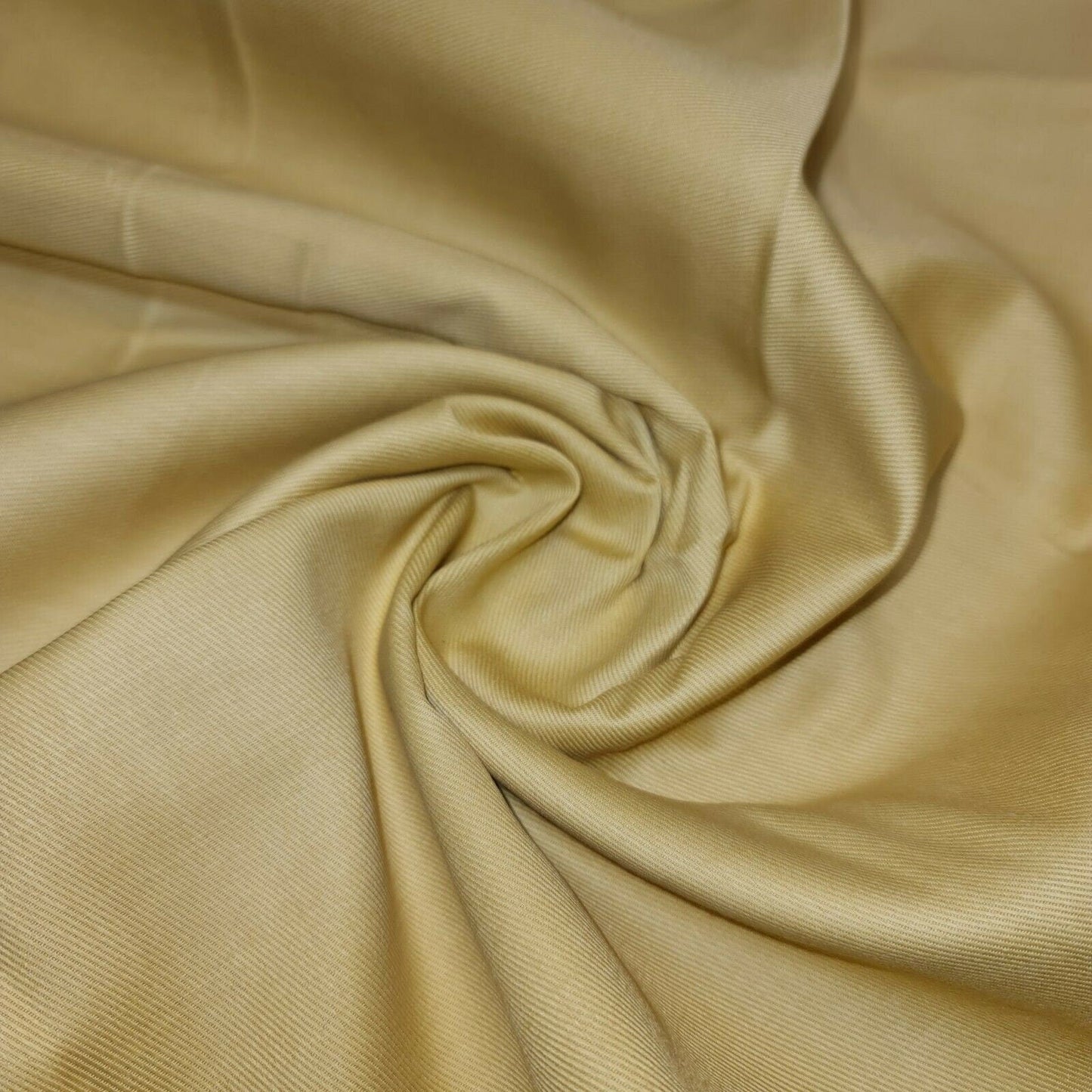 Plain Thick 100% Cotton Drill Fabric – 58" Wide Workwear, Dress, Twill & Craft Material – Sold by the Meter