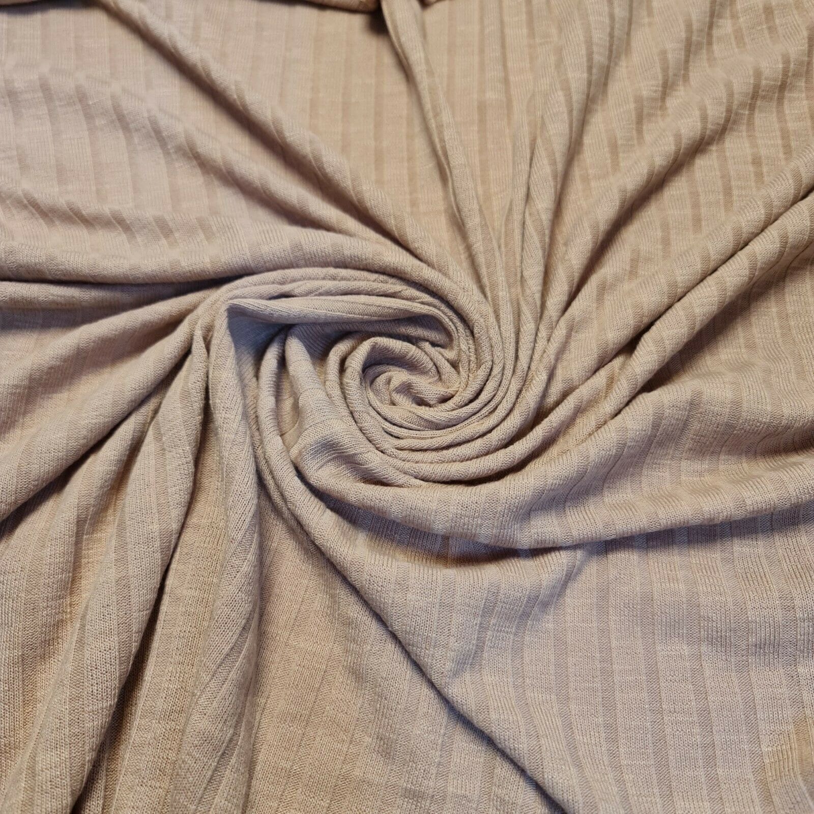 Ribbed Stretch Jersey Fabric – 58