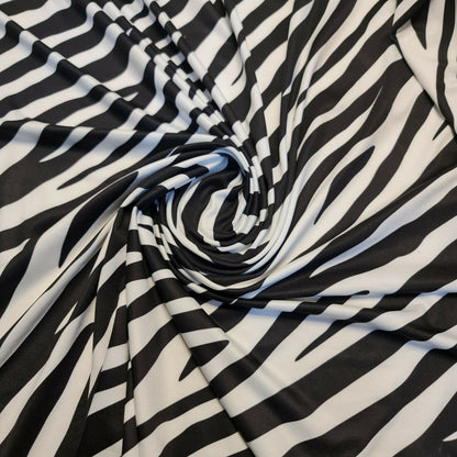 Printed ITY Jersey Fabric – 58" Wide Nylon Lycra 4-Way Stretch Spandex for Dresses & Swimwear