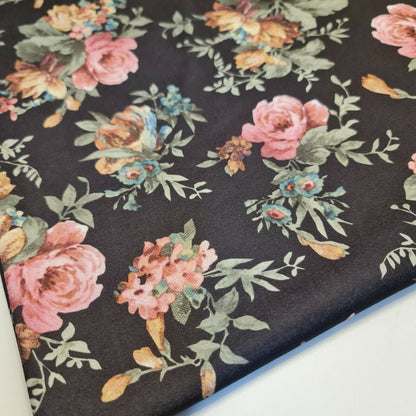 Printed ITY Jersey Fabric – 58" Wide Nylon Lycra 4-Way Stretch Spandex for Dresses & Swimwear