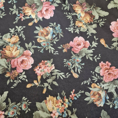 Printed ITY Jersey Fabric – 58" Wide Nylon Lycra 4-Way Stretch Spandex for Dresses & Swimwear