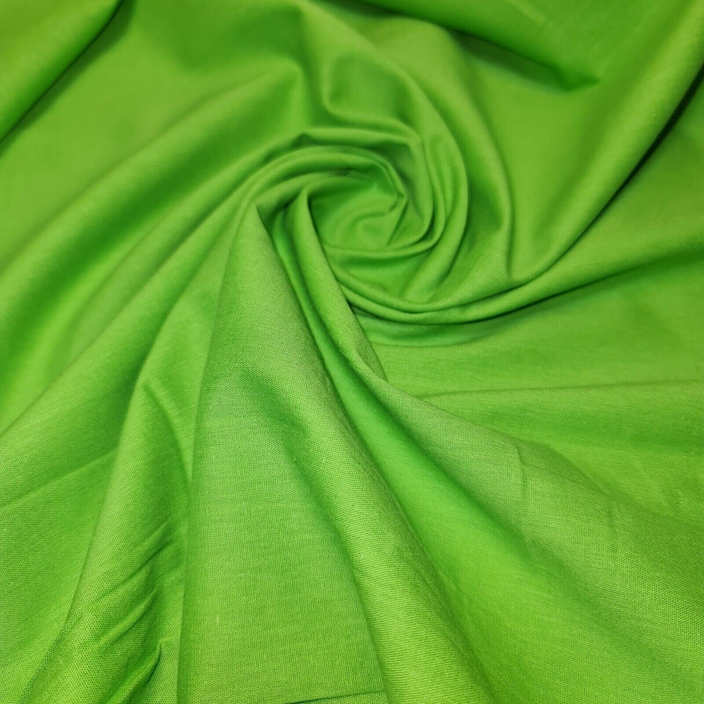 Plain 100% Cotton (Cambric) Fabric – 44" Wide Quilting, Dressmaking & Craft Material by the Metre