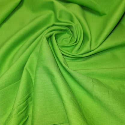 Plain 100% Cotton (Cambric) Fabric – 44" Wide Quilting, Dressmaking & Craft Material by the Metre