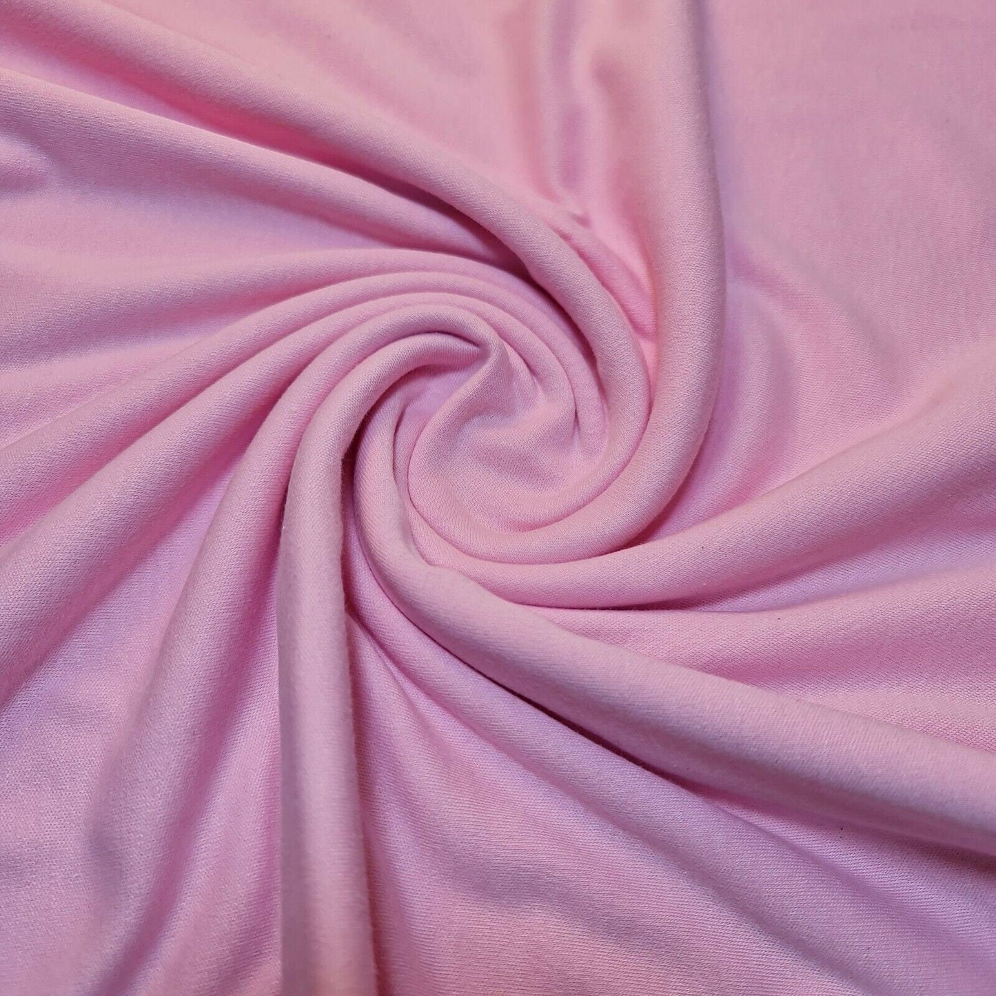 Cotton & Viscose Jersey Stretch Knit Fabric for Baby Grow, Dresses & T-Shirt Sewing