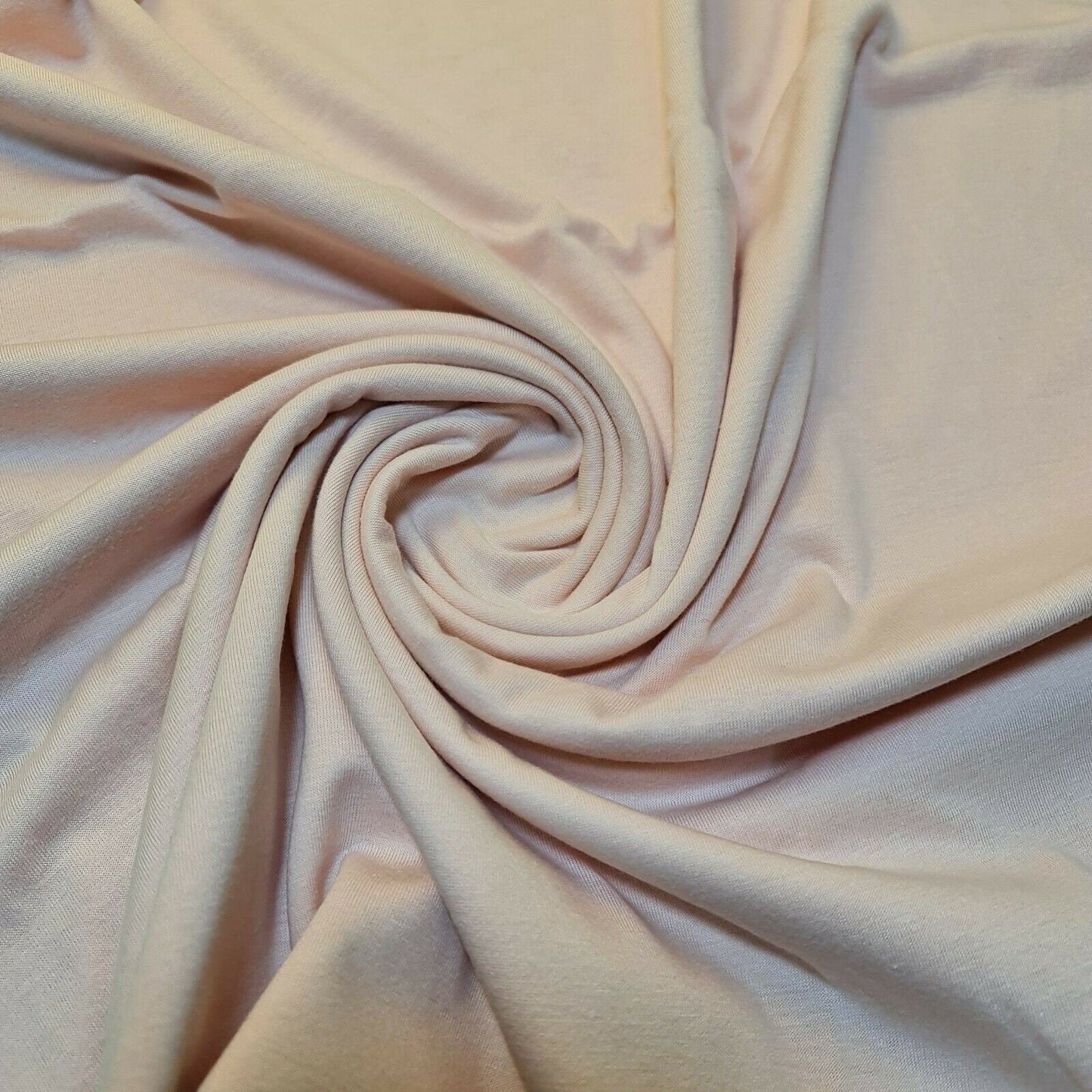 Cotton & Viscose Jersey Stretch Knit Fabric for Baby Grow, Dresses & T-Shirt Sewing