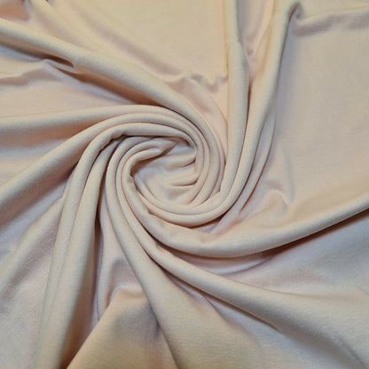 Cotton & Viscose Jersey Stretch Knit Fabric for Baby Grow, Dresses & T-Shirt Sewing