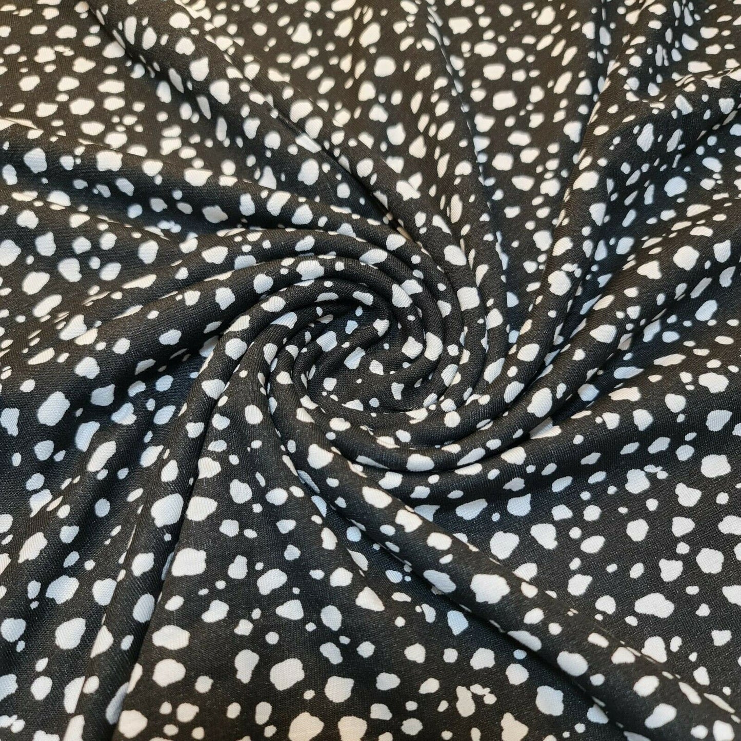 Cotton & Viscose Jersey Stretch Knit Fabric for Baby Grow, Dresses & T-Shirt Sewing