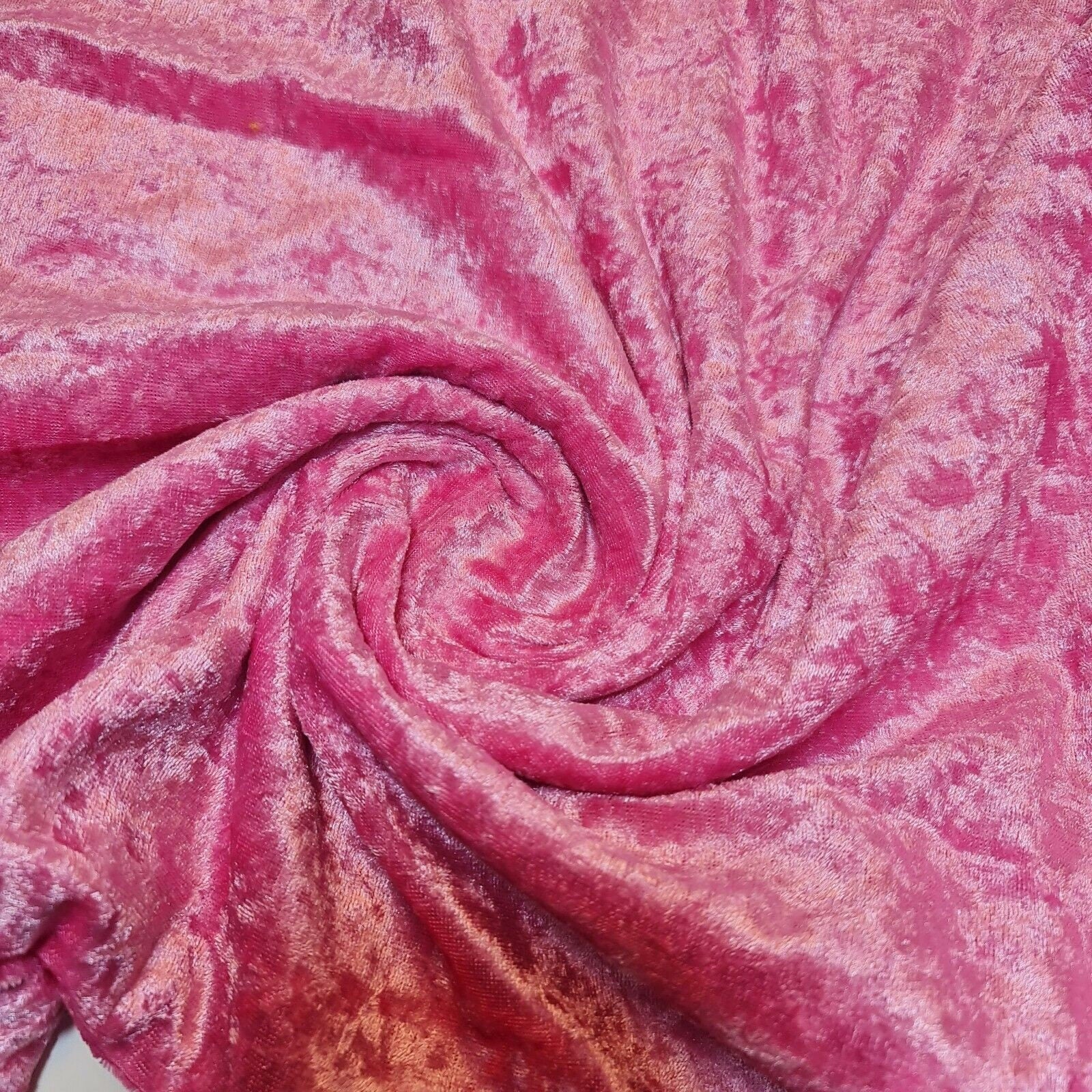 Crushed Velvet Stretch Velour Fabric – 58