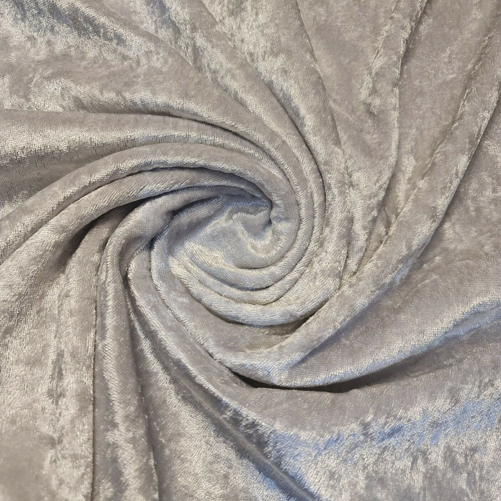 Crushed Velvet Stretch Velour Fabric – 58
