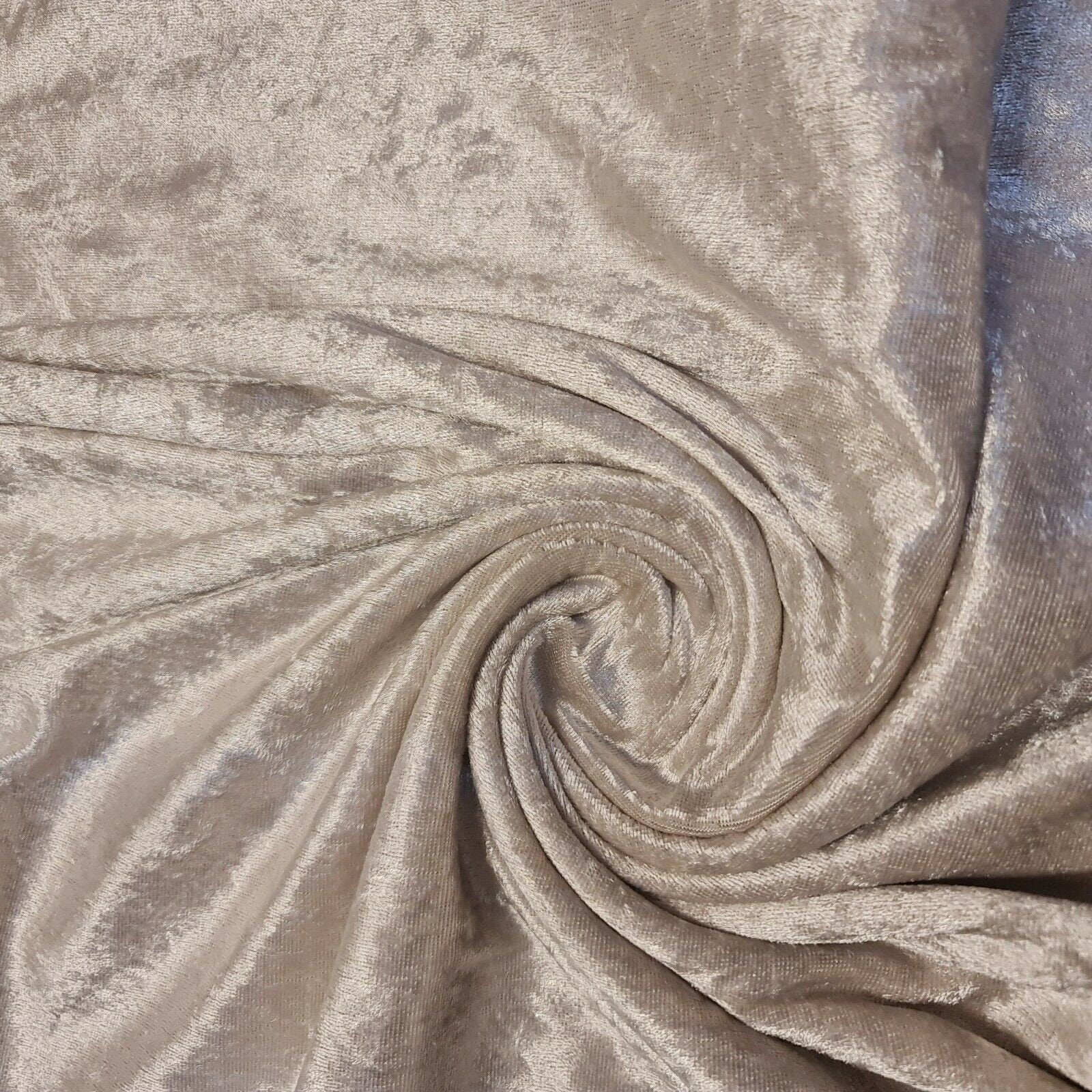 Crushed Velvet Stretch Velour Fabric – 58