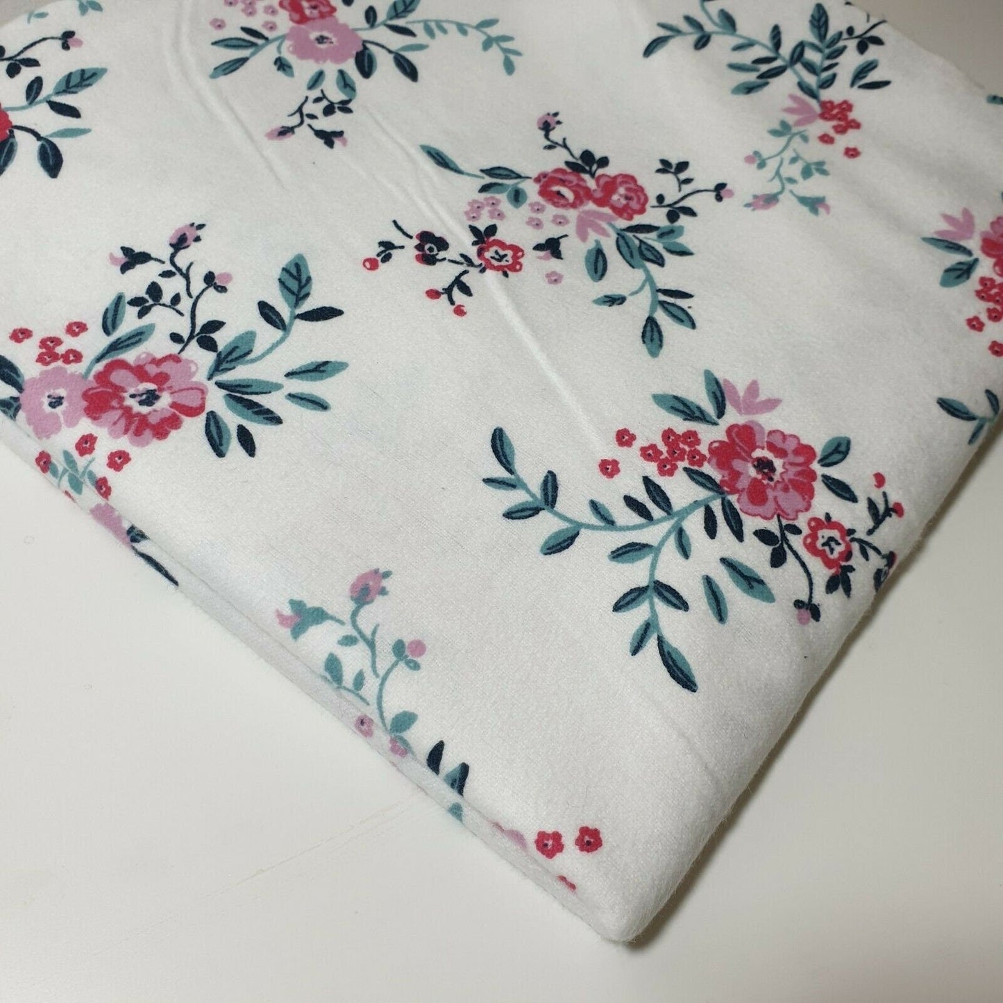 100% Cotton Brushed Flannel Winceyette Fabric – 44" Wide Printed Material for Quilting & Sewing Projects