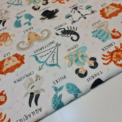 100% Cotton Brushed Flannel Winceyette Fabric – 44" Wide Printed Material for Quilting & Sewing Projects