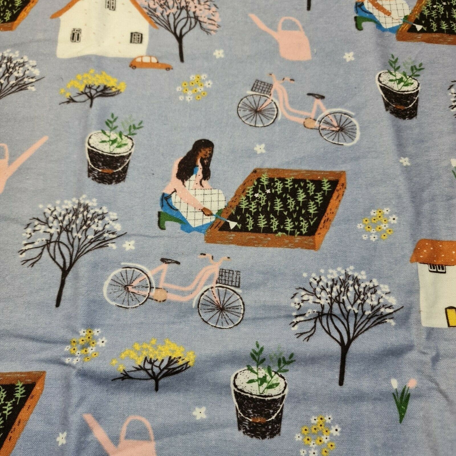 100% Cotton Brushed Flannel Winceyette Fabric – 44