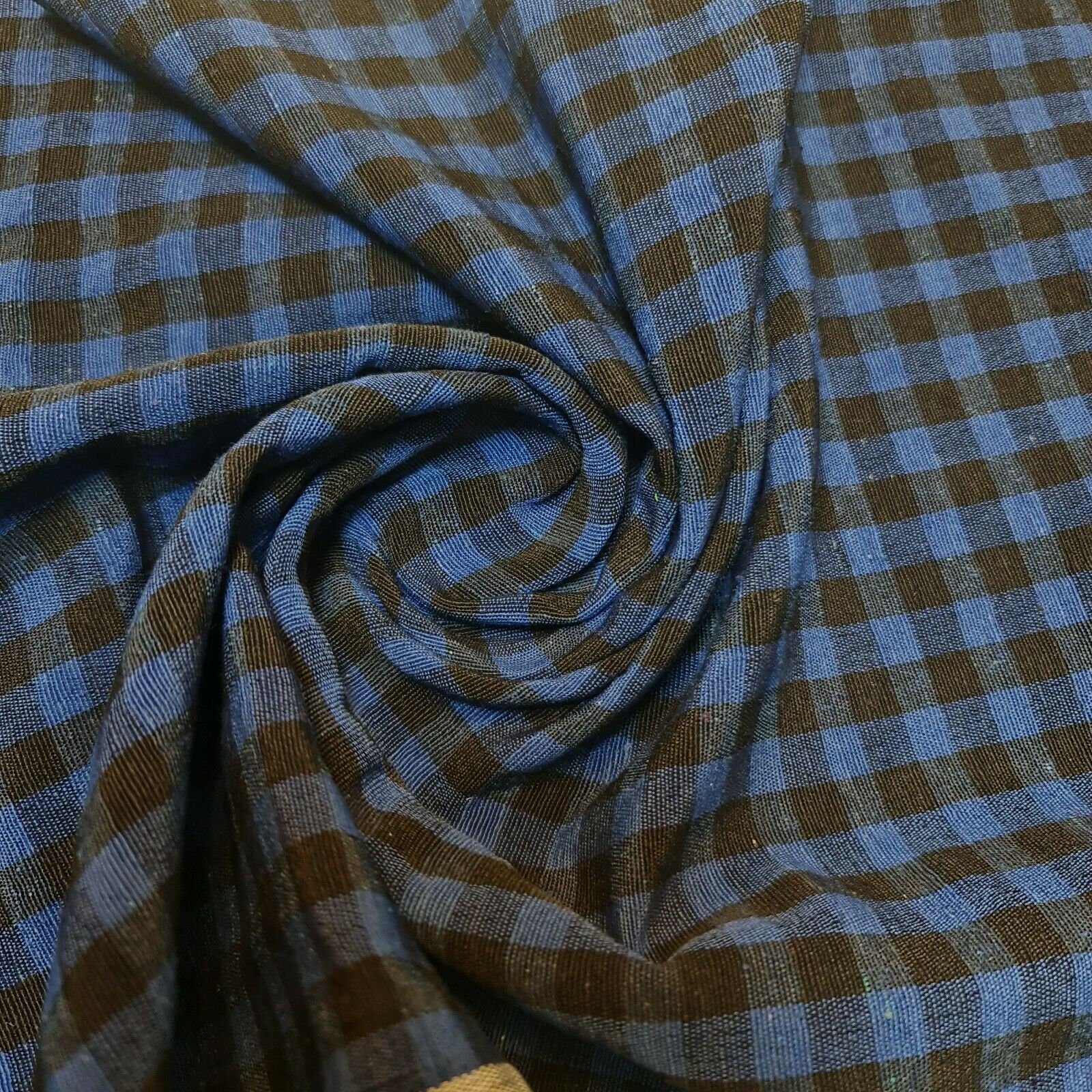 Gingham Woven Cotton Fabric – 1/8