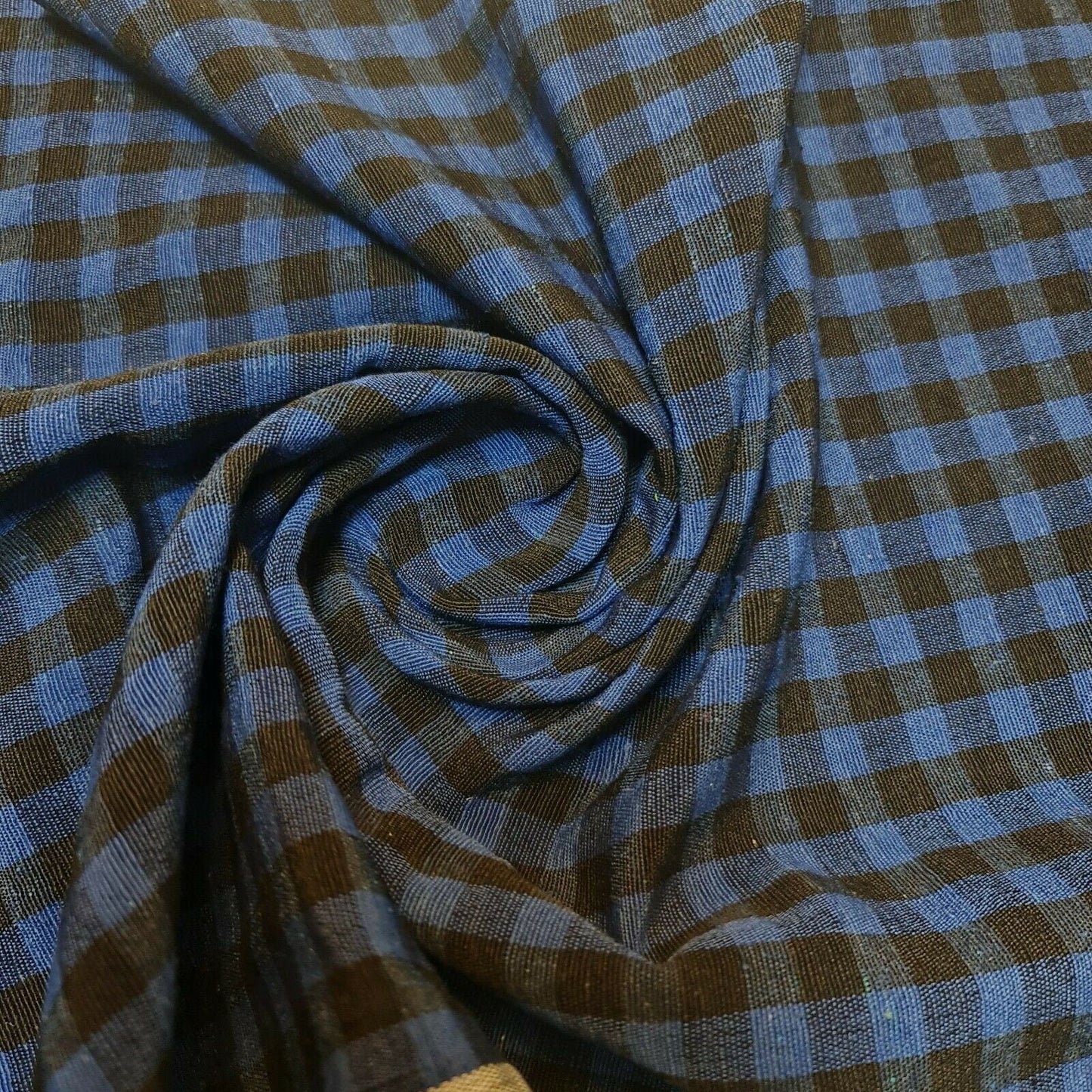 Gingham Woven Cotton Fabric – 1/8" Plaid Check – 100% Cotton – 36" (91cm) Wide
