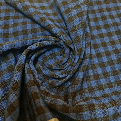 Gingham Woven Cotton Fabric – 1/8" Plaid Check – 100% Cotton – 36" (91cm) Wide