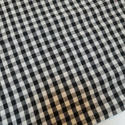 Gingham Woven Cotton Fabric – 1/8" Plaid Check – 100% Cotton – 36" (91cm) Wide