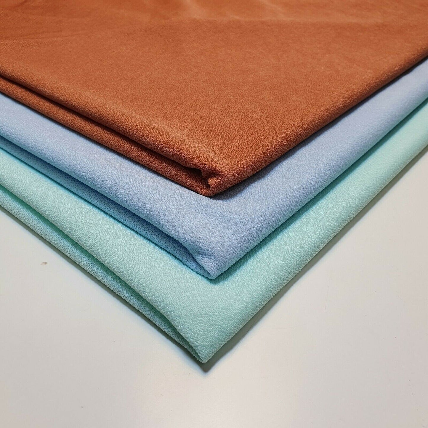 Plain Solid ITY Jersey Fabric – 58" Wide Nylon Lycra 4-Way Stretch Spandex Dress & Swim Material