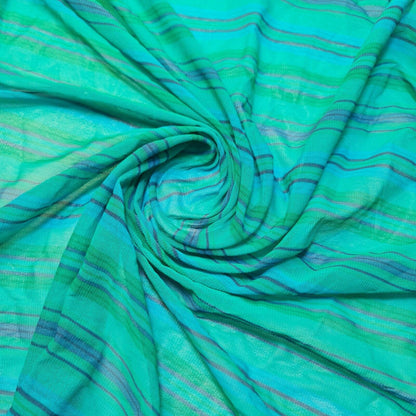 Power Net Fabric – 58" Wide Premium Printed Sheer 4-Way Stretch Mesh Dress Material