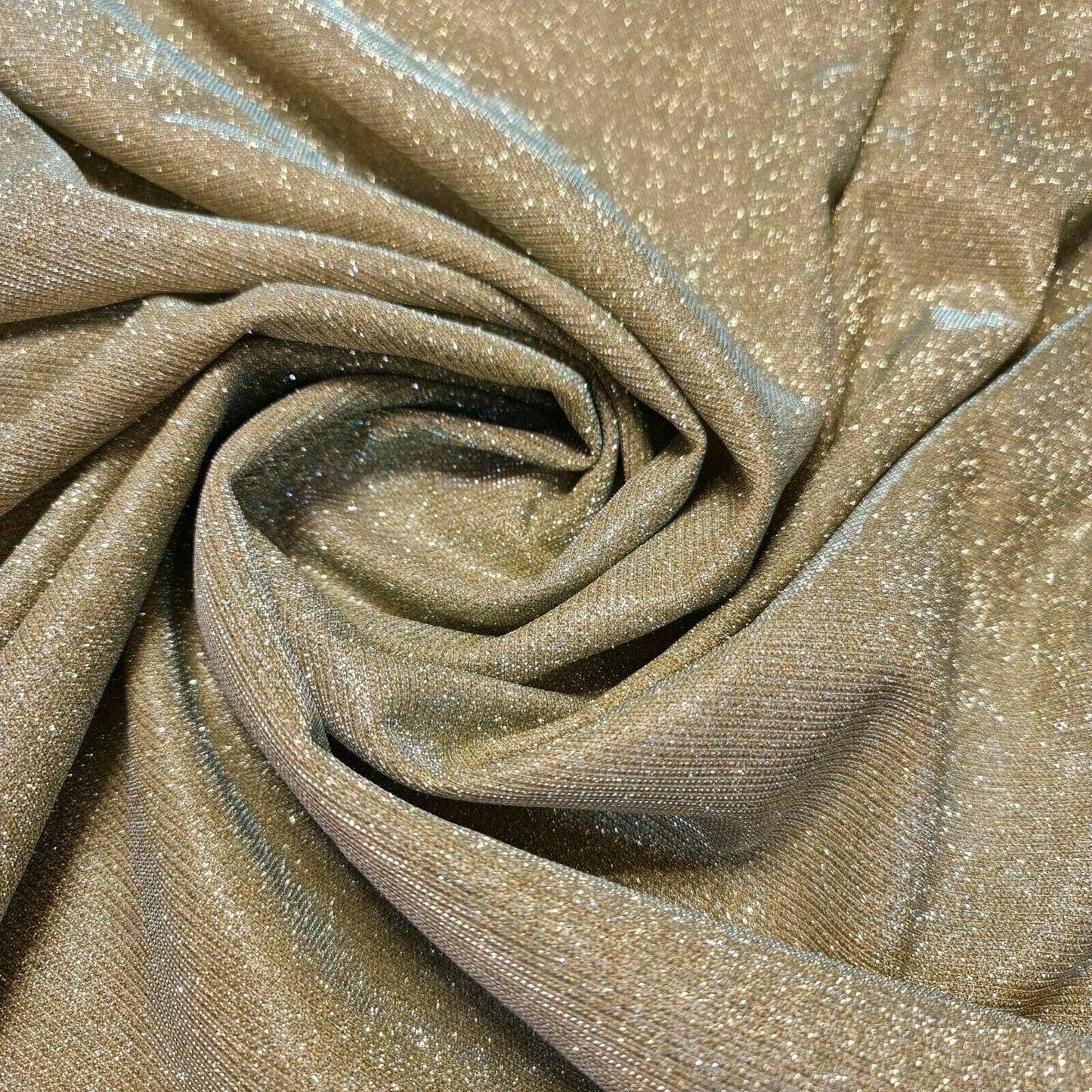 Shimmer Moonlight Stretch Glitter Nylon Fabric – 58" Wide Stardust Backdrop, Dress & Craft Material