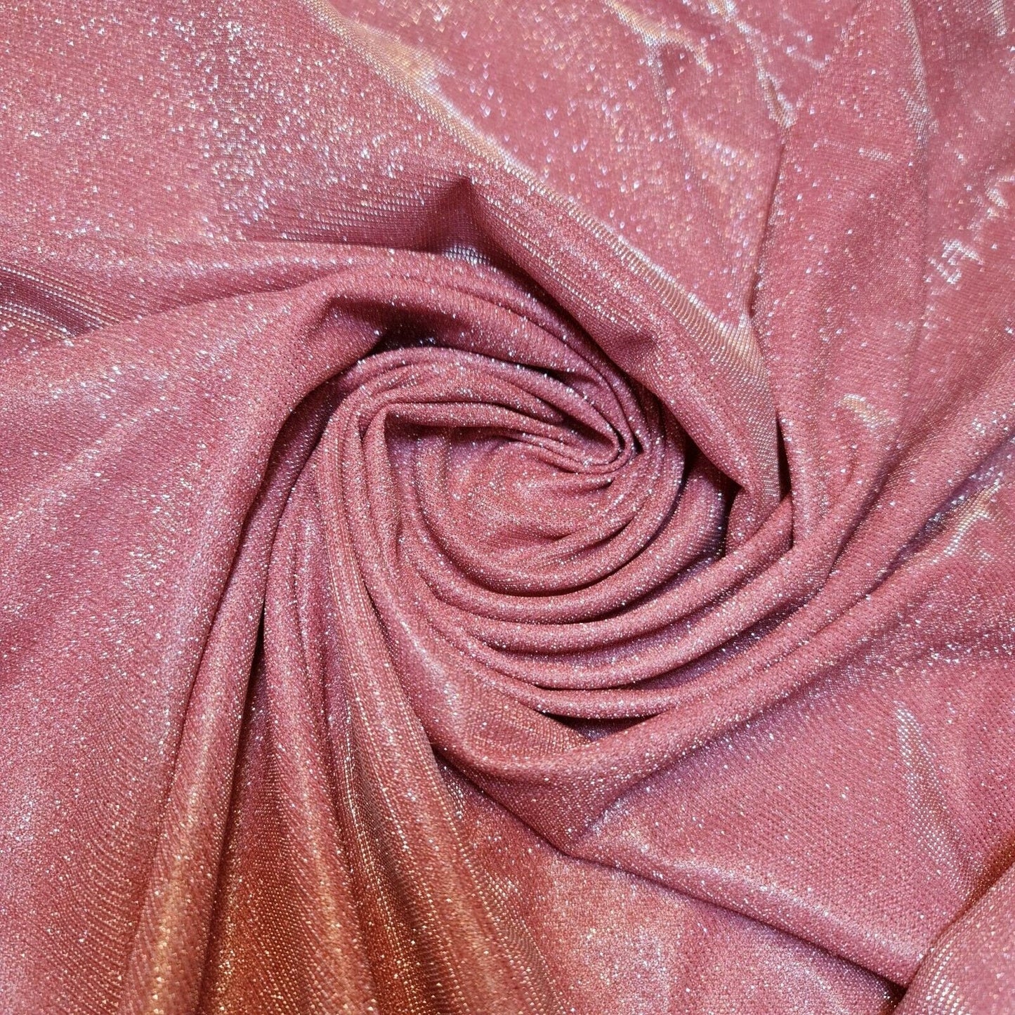 Shimmer Moonlight Stretch Glitter Nylon Fabric – 58" Wide Stardust Backdrop, Dress & Craft Material