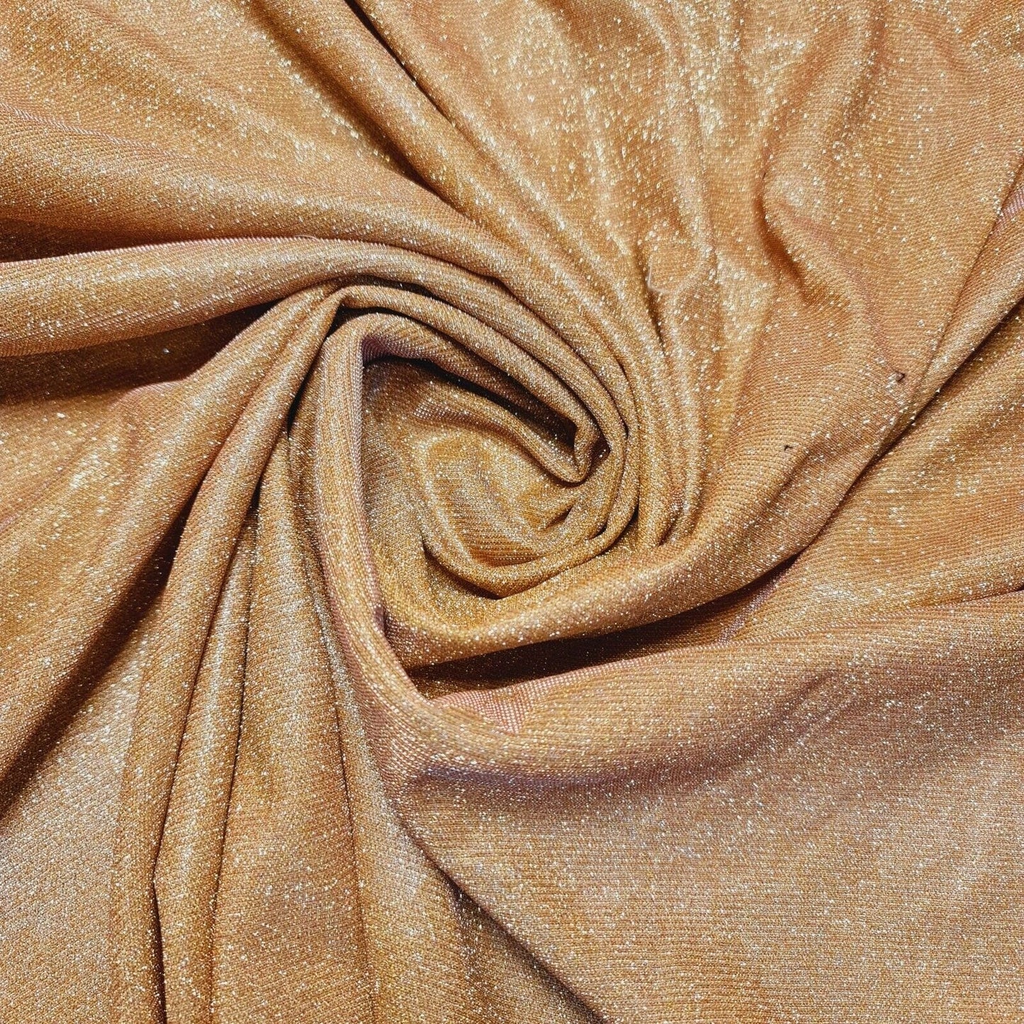 Shimmer Moonlight Stretch Glitter Nylon Fabric – 58" Wide Stardust Backdrop, Dress & Craft Material