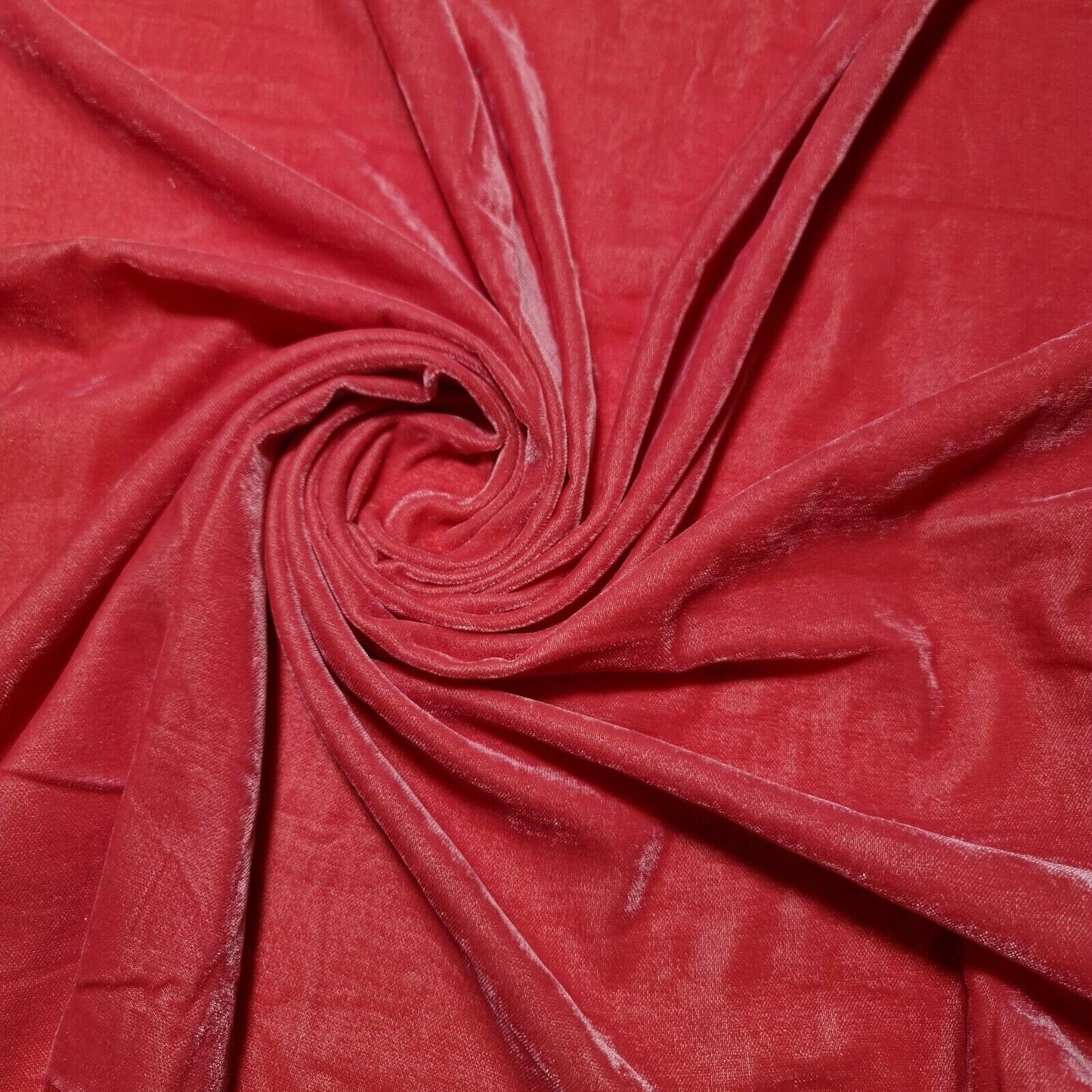 Luxury Three Crown Velvet Fabric (Micro 5000 & 9000) – 44" Wide Plain Solid Colours Non-Stretch Triple Velvet for Dress & Craft