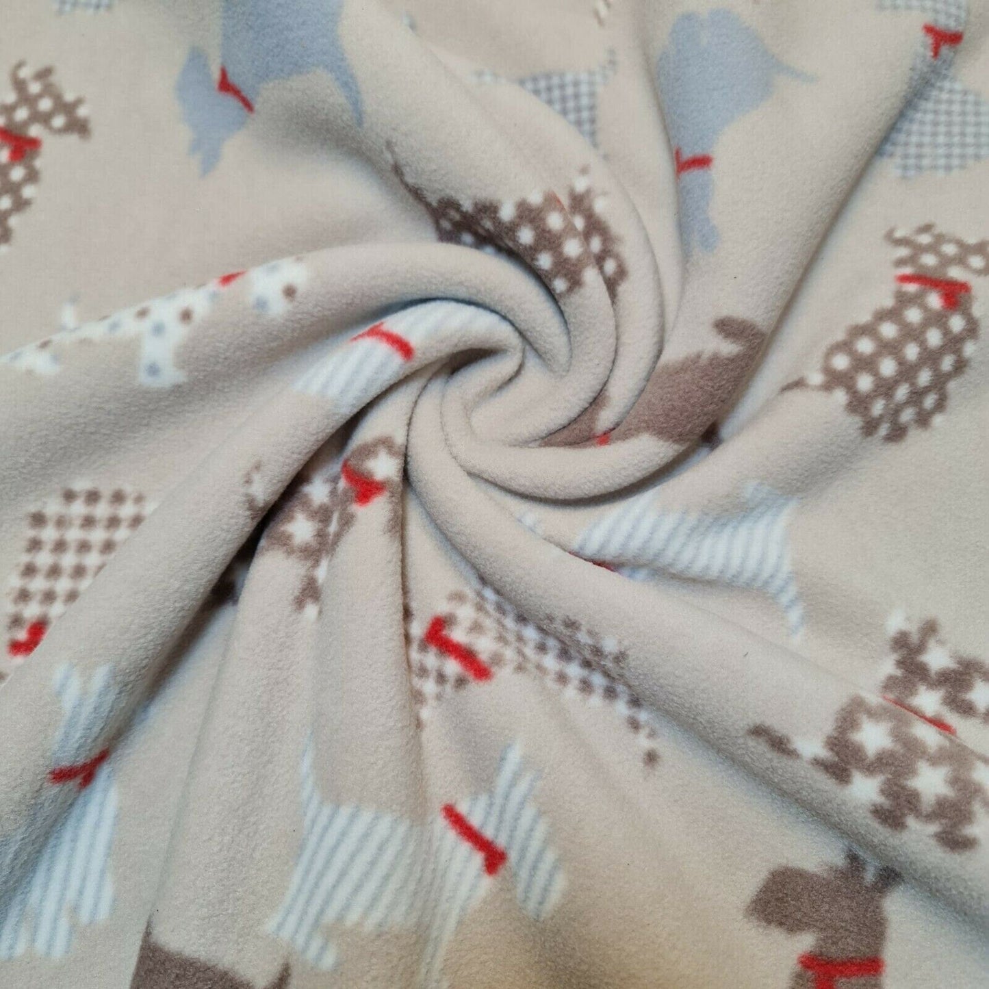 Polar Fleece Fabric – 58" Wide Premium Anti-Pill Soft Warm Material in Solid & Printed Designs