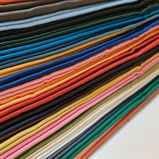 Plain Thick 100% Cotton Drill Fabric – 58" Wide Workwear, Dress, Twill & Craft Material – Sold by the Meter