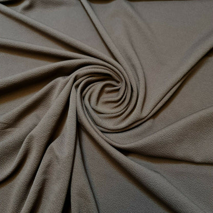 Scuba Crepe 4-Way Stretch Fabric | Solid Colors Elastane Jersey for Dresses & Crafts