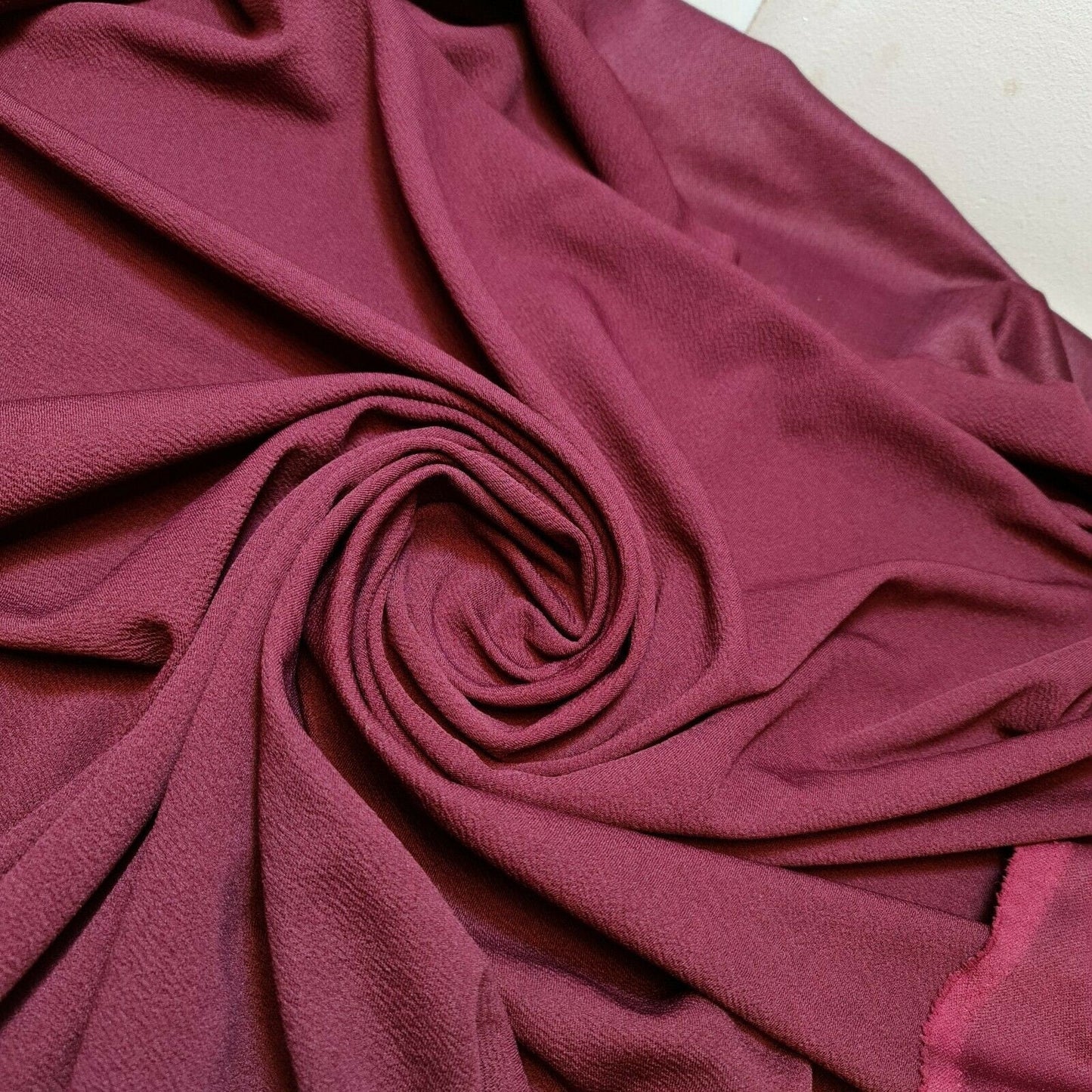 Scuba Crepe 4-Way Stretch Fabric | Solid Colors Elastane Jersey for Dresses & Crafts