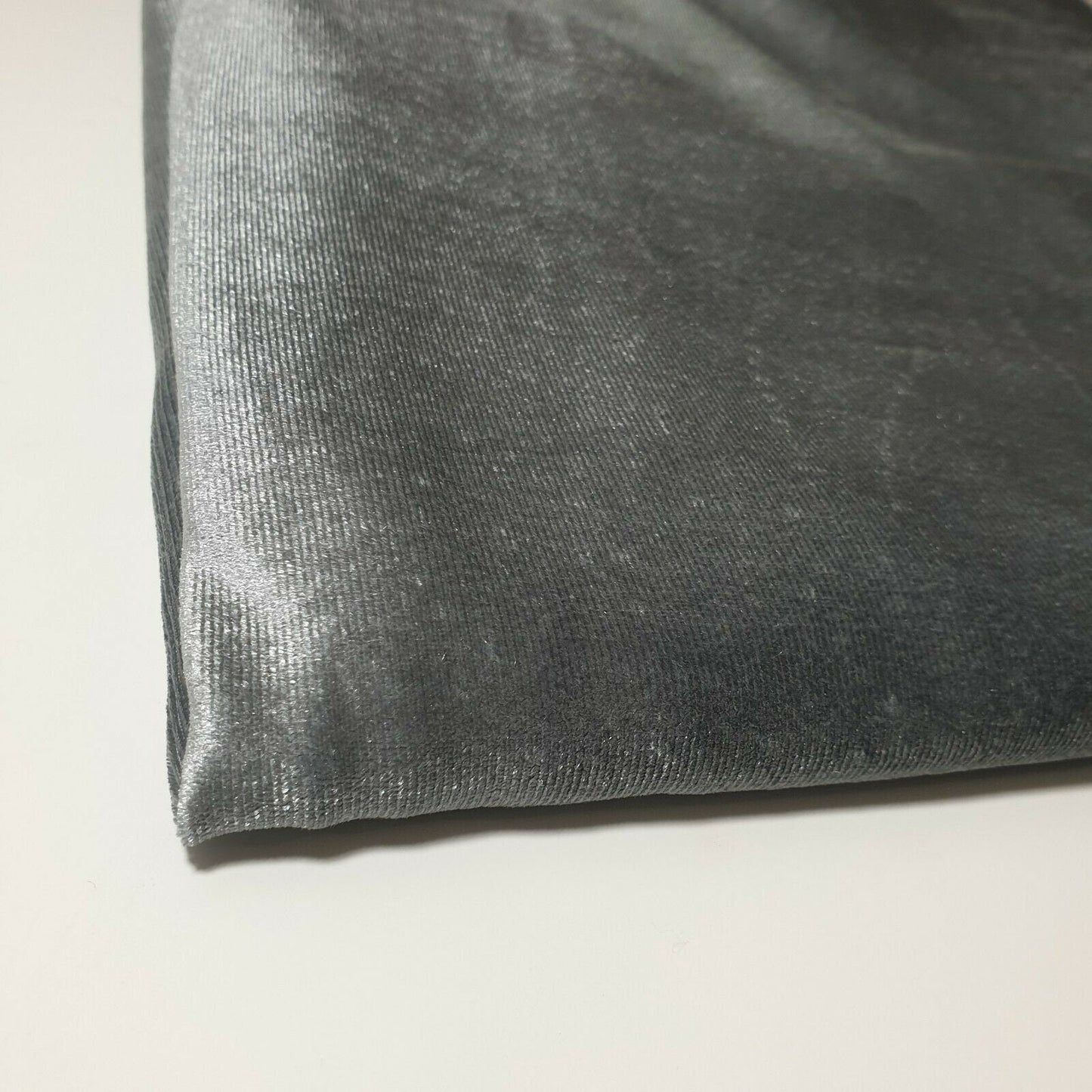 Plain Velvet / Soft Velour Fabric – 58" Wide Premium Stretch Material for Dresses & Crafts