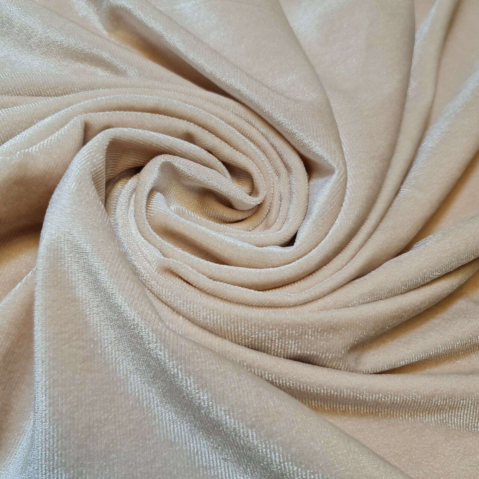 Plain Velvet / Soft Velour Fabric – 58